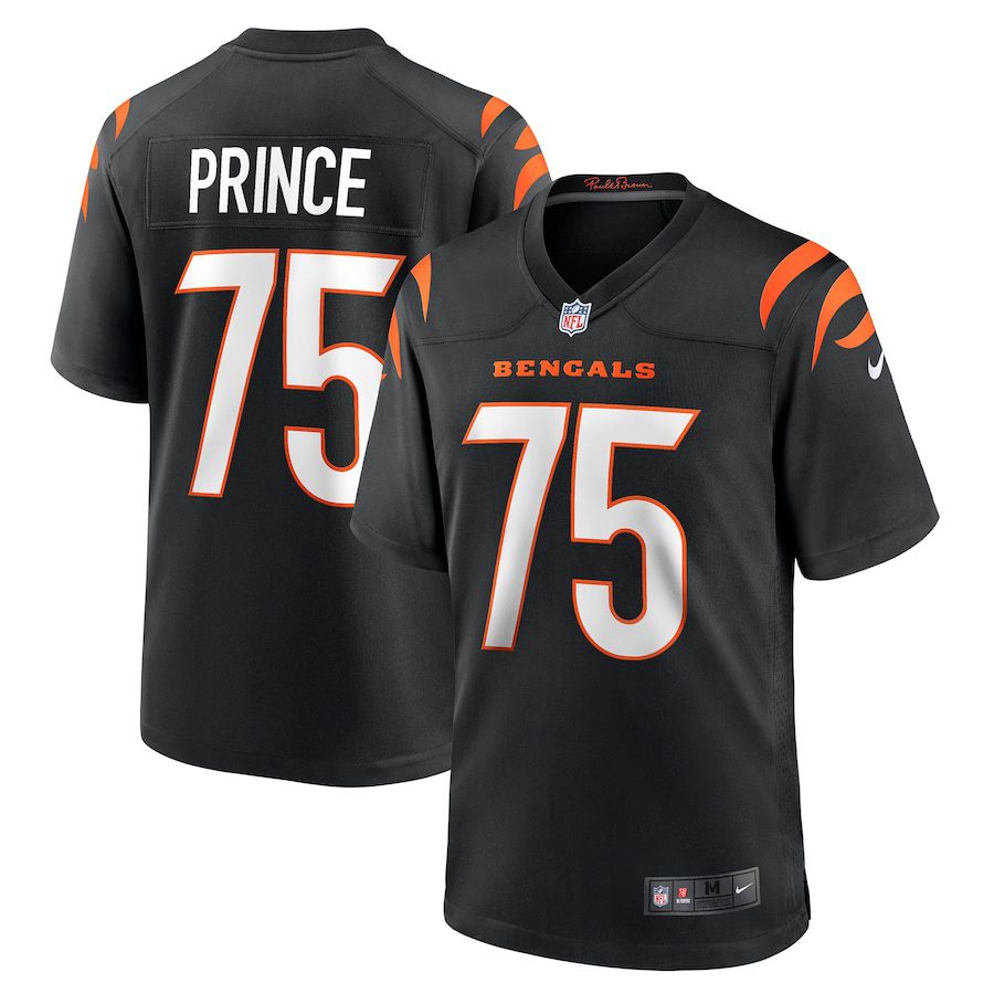 Men Cincinnati Bengals #75 Isaiah Prince Nike Black Game Player NFL Jersey->cincinnati bengals->NFL Jersey